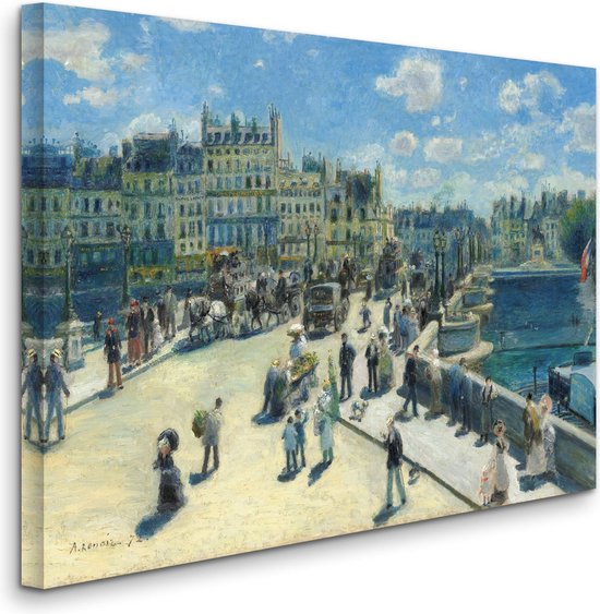 Auguste Renoir - Pont Neuf, Paris - Pont Neuf, Parijs (1872) - 2:3