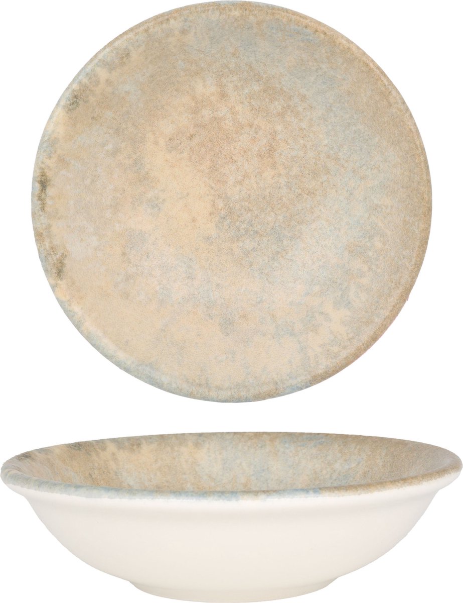 Bonna Serveerschaal - Luz - Porselein - 13 cm (220cc) - set van 2