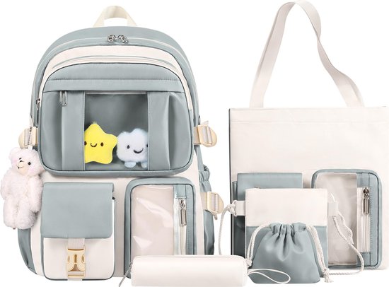 COFI Bluey Praktische koffer voor school en vrije tijd etui
