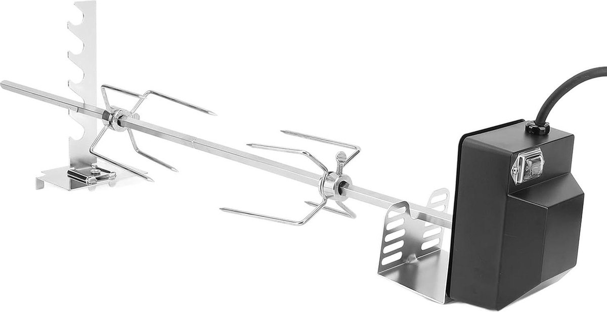 Grill Rotisserie Kit 33lb Laadvermogen Elektrische BBQ Grill Motor 29 Inch Hexagon Spit Rod RVS Automatische Grillset - 220V 50Hz EU-stekker .