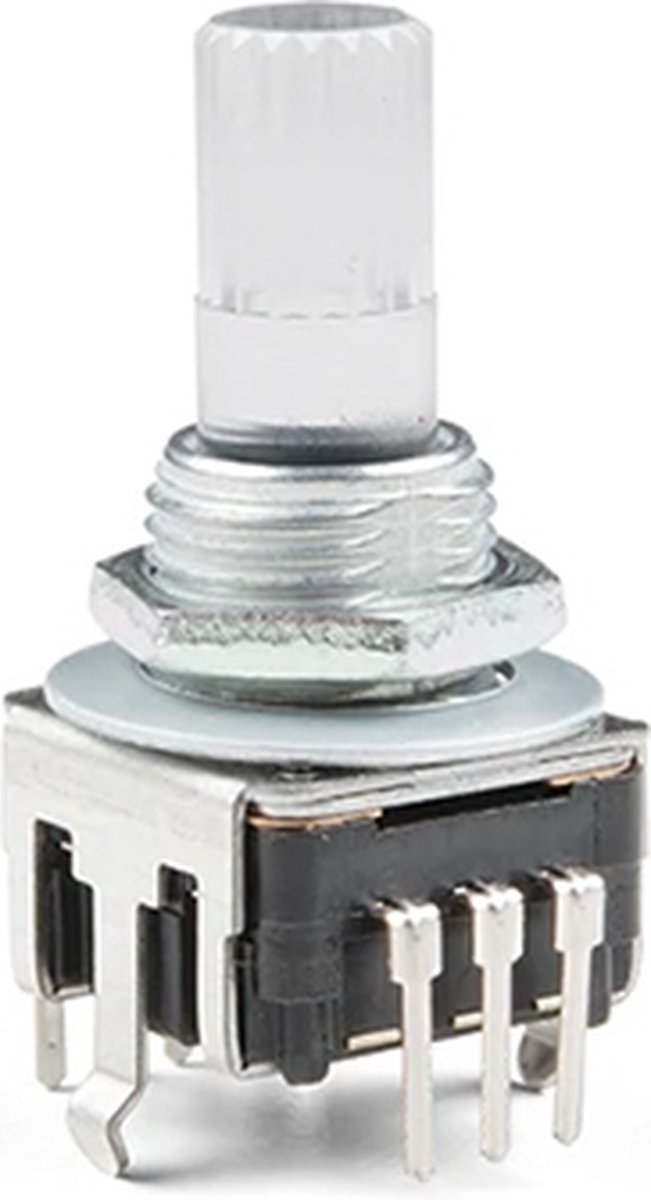 COM-15141 Rotary Encoder – Verlicht (RGB), 360° Rotatie en Drukknop Functie