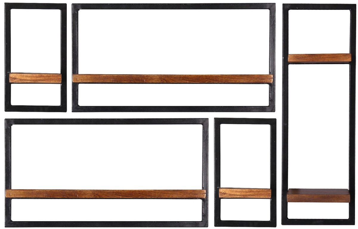 Wandrek Mali Mango - Breedte 120 cm - Hoogte 75 cm - Diepte 25 cm