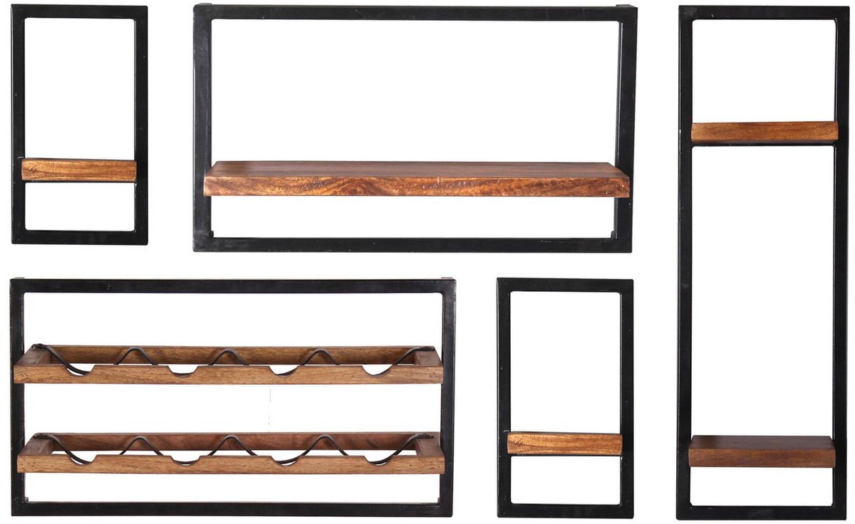 Wandrek Mali Mango - Breedte 120 cm - Hoogte 75 cm - Diepte 25 cm