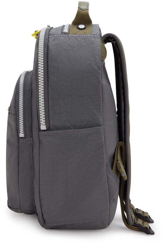 Sac à Dos Kipling Basic Seoul Backpack S - Gris - Neuf - 100% Polyamide