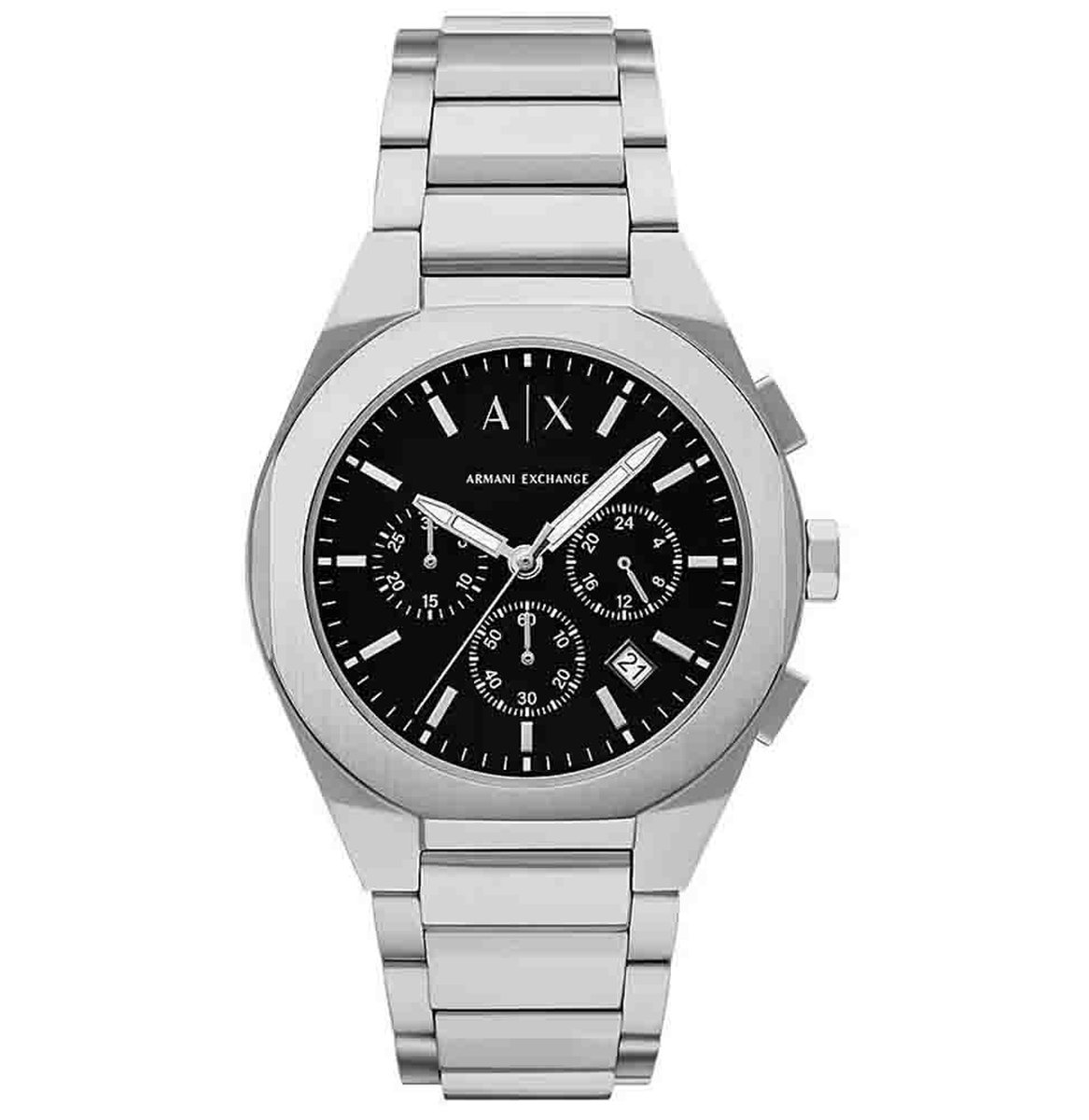 Armani Exchange Rafael AX4186 Horloge - Staal - Zilverkleurig - Ø 42 mm