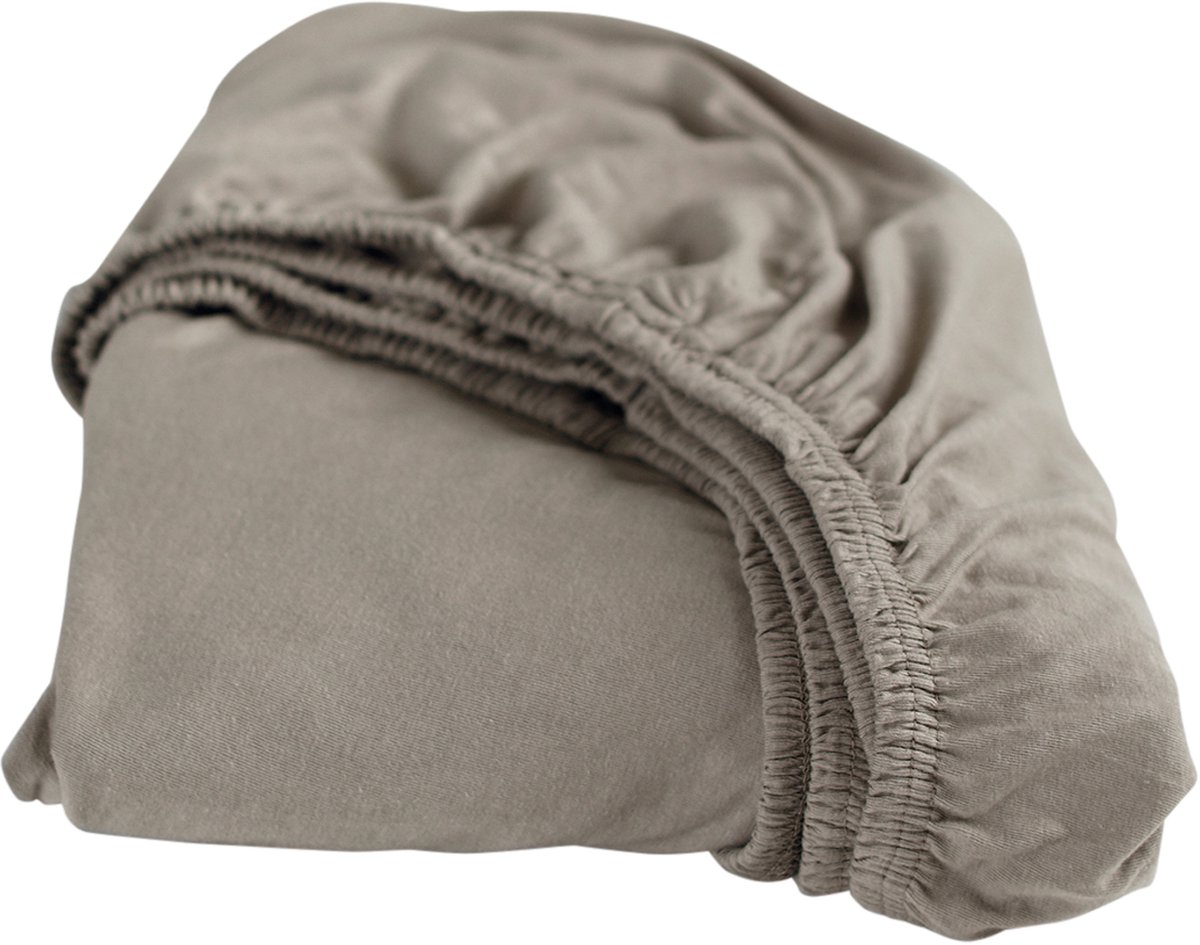 Cinderella Hoeslaken Jersey - 120 x 200 cm - Taupe