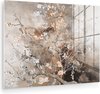 Beige, Fleur d'amandier abstraite