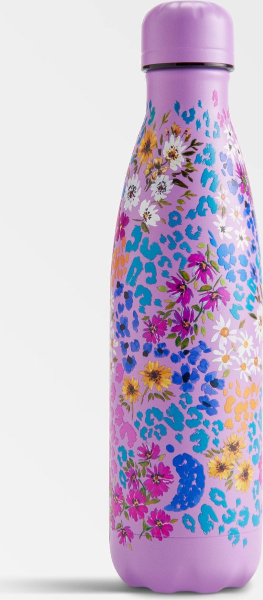 Chilly's Original - Drinkfles - Thermosfles - 500ml - Leopard Blossom