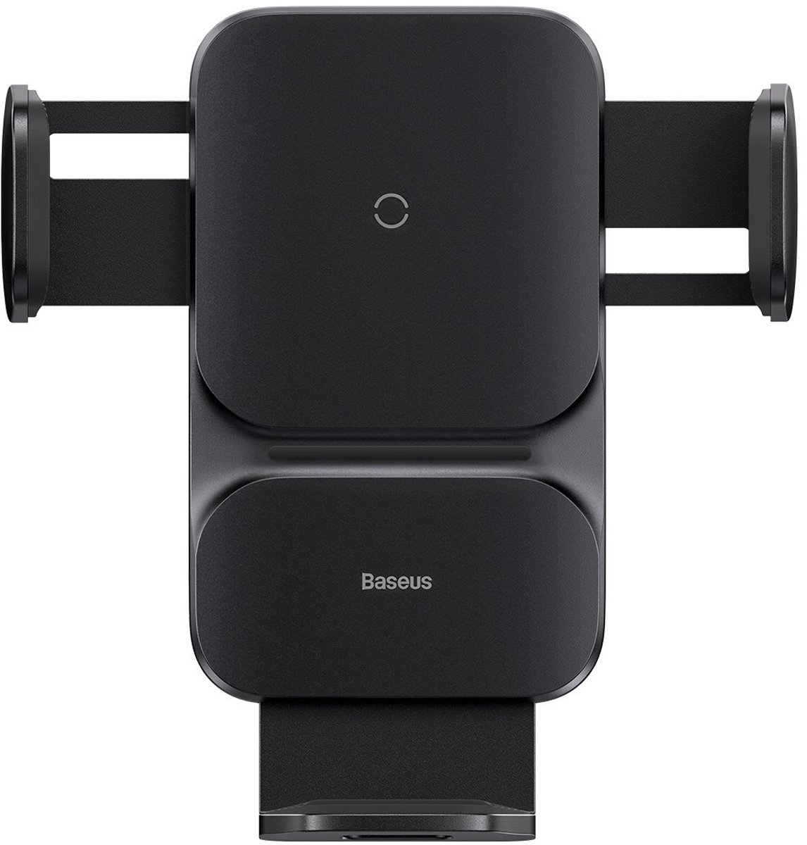 Baseus Wisdom Telefoon Ventilatierooster Draadloos Opladen 15W Zwart