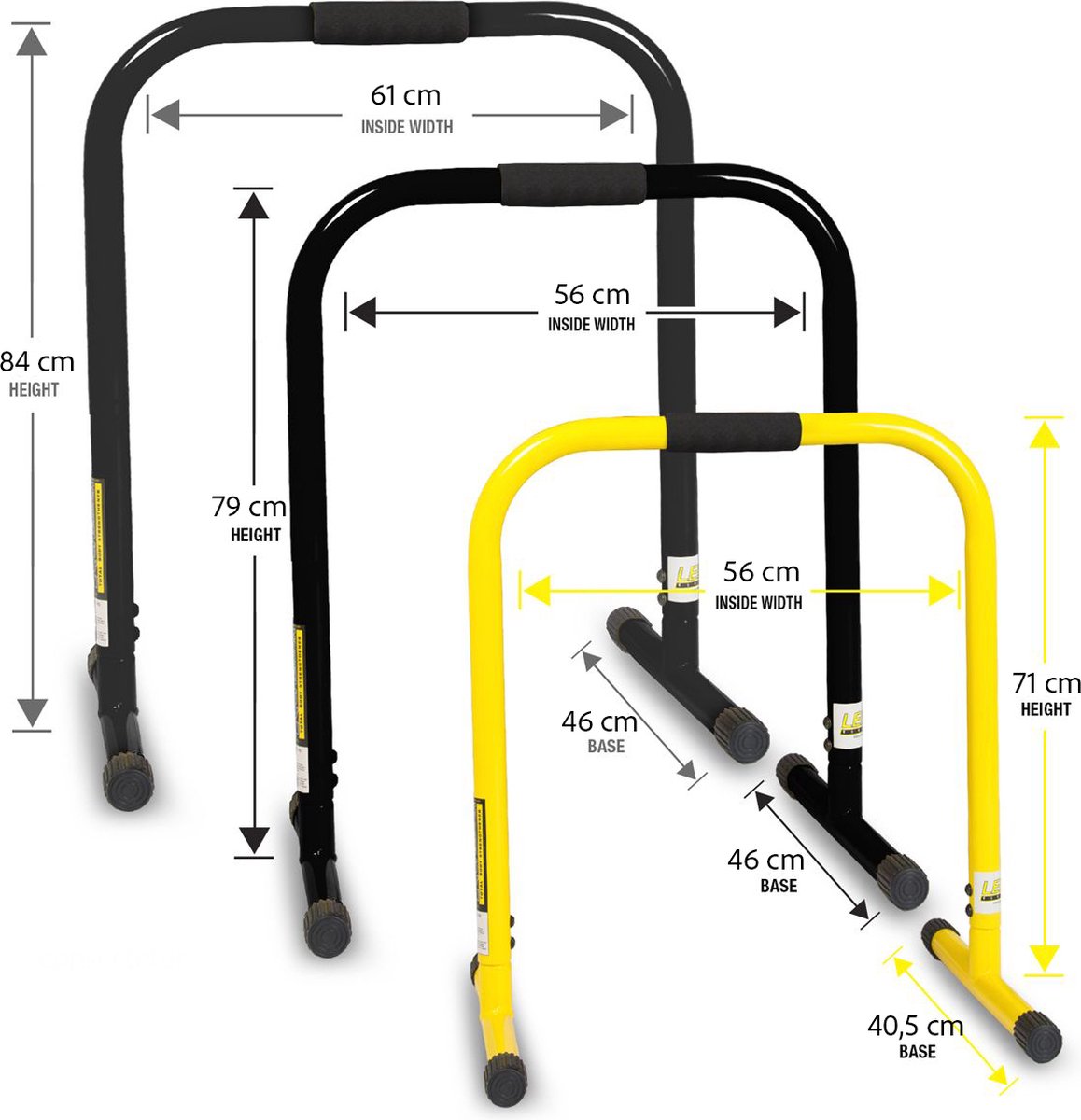 Lebert Equalizer XXL mat zwart