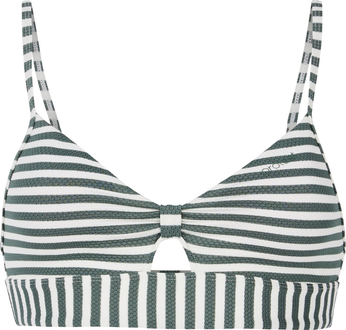 Protest Mixsync 25 – Bralette bikini top Dames – Verstelbare bandjes – Mix & Match Groen