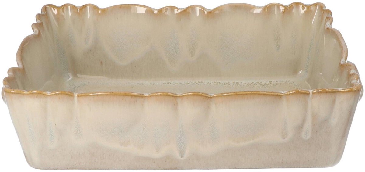 Gresnovo - Ovenschaal Moove 25x18cm Crème d'Argile - Ovenschalen