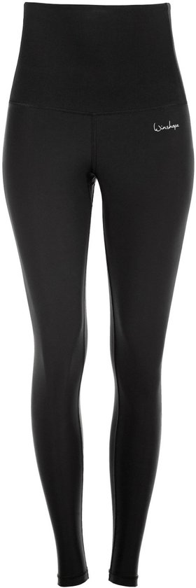 Zwarte legging met hoge taille.