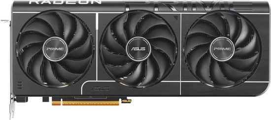 ASUS PRIME AMD Radeon RX 9070 XT - Videokaart - 16GB - GDDR6 - 1x HDMI 2.1b - 3x DisplayPort 2.1a