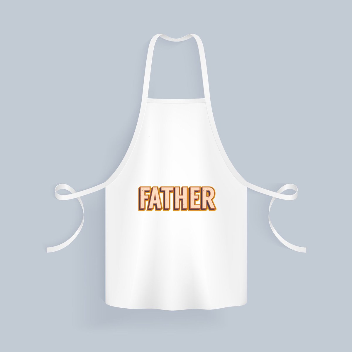 Akyol - father Keukenschort - Vader - papa - vaderdag - cadeau - verjaardag - kado - 82 bij 71 cm