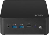 MSI Cubi NUC 1M-012BEU 0.84L sized PC Zwart 150U Intel SoC