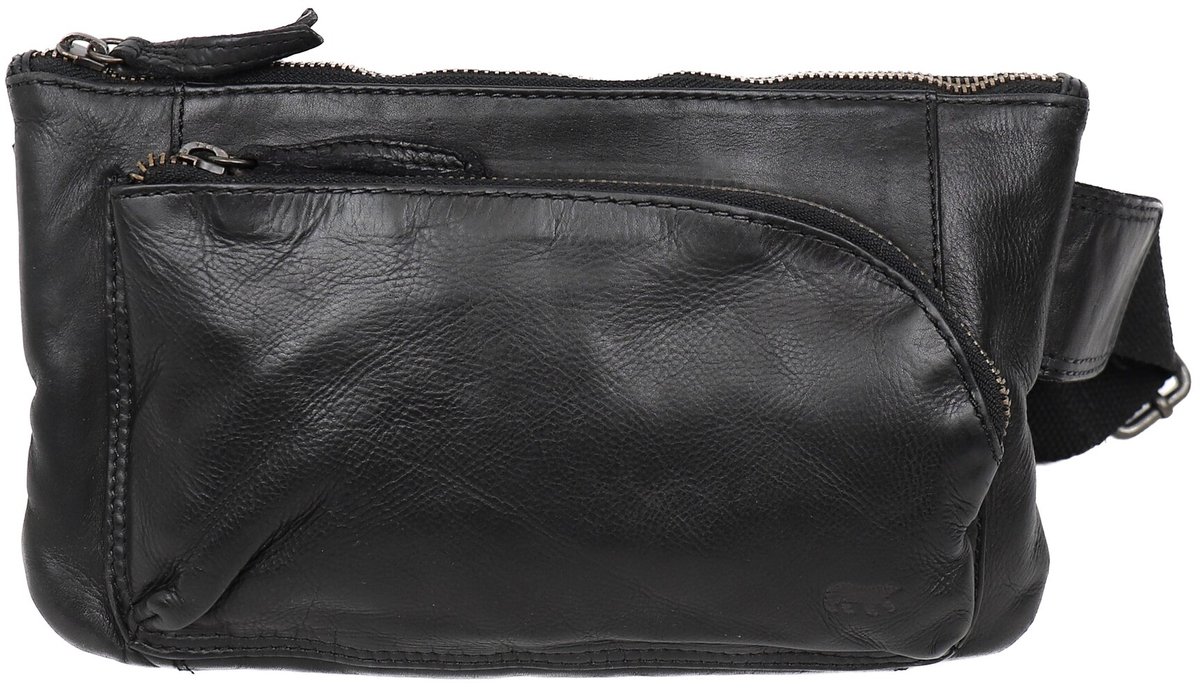 Bear Design Bella Leren Heuptas - Bumbag - Zwart