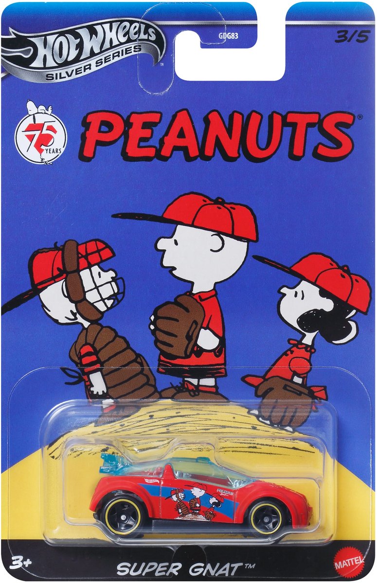 Hot Wheels Peanuts Super Gnat JCB84