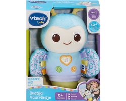 VTech Baby Bedtijd Vuurvliegje - Interactieve Knuffel - Nachtlampje - 50+ Melodietjes, Liedjes, Geluiden en Zinnetjes