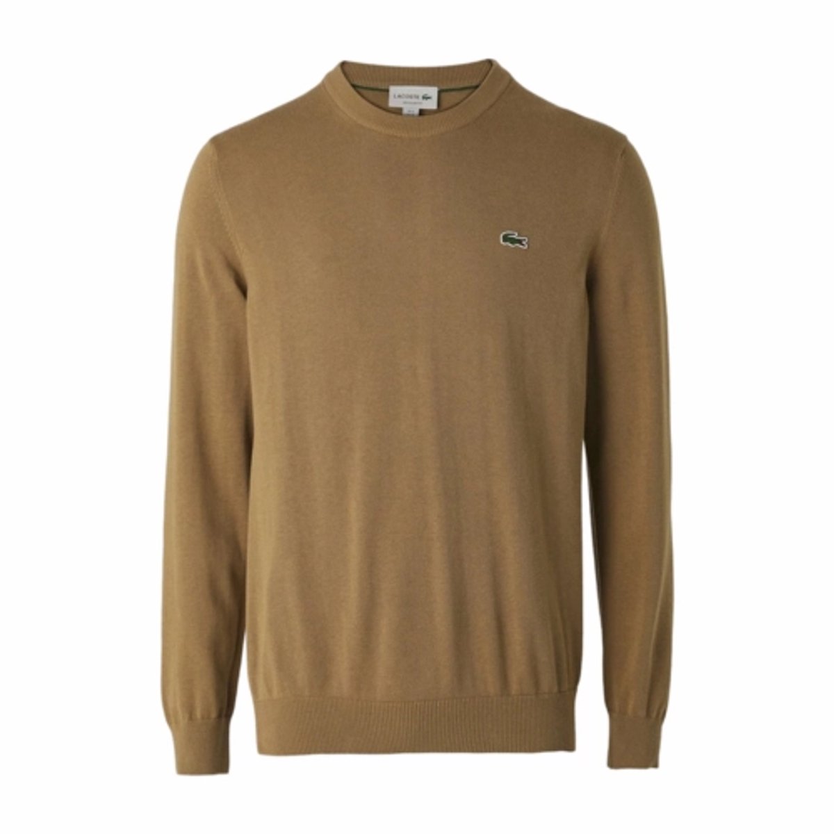 Trui Lacoste Men AH0128 Cookie-8 Bruin