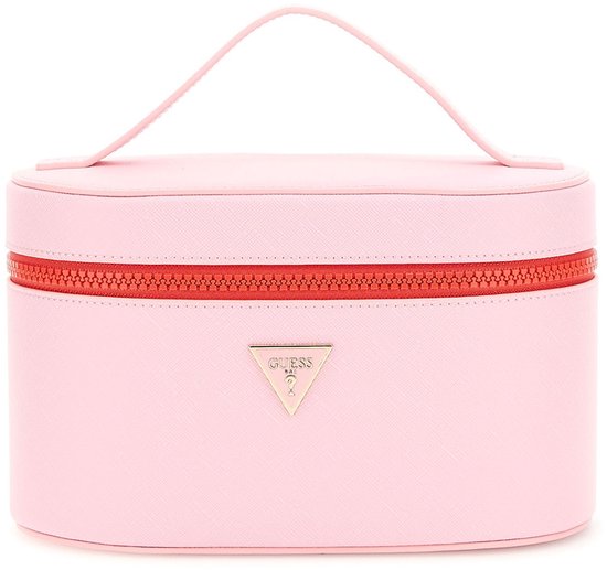 Guess WILDER TOILETRY TRAIN CASE - Toilettas - light nude/nude