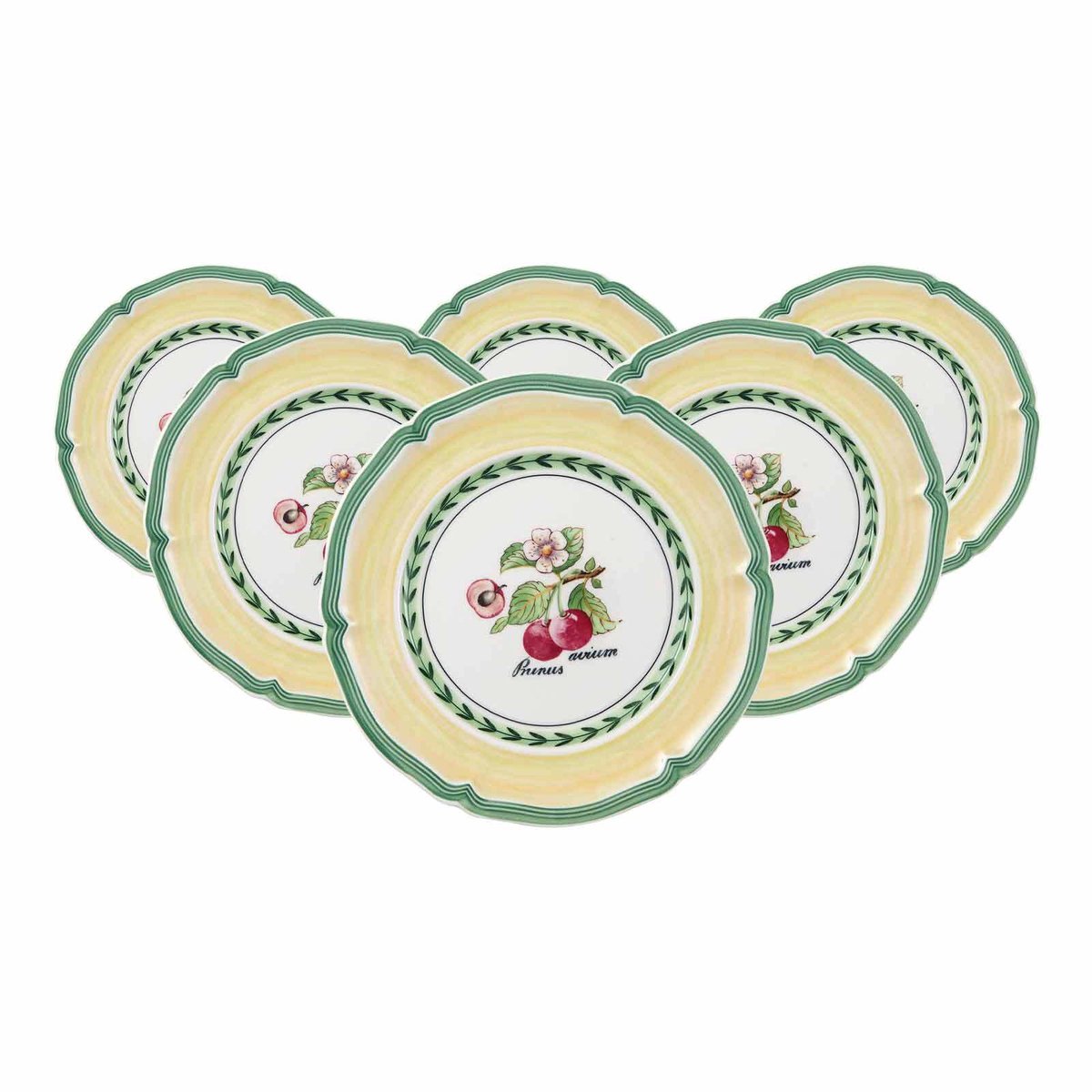 Brotteller French Garden Valence ø 17,4 cm Set van 6