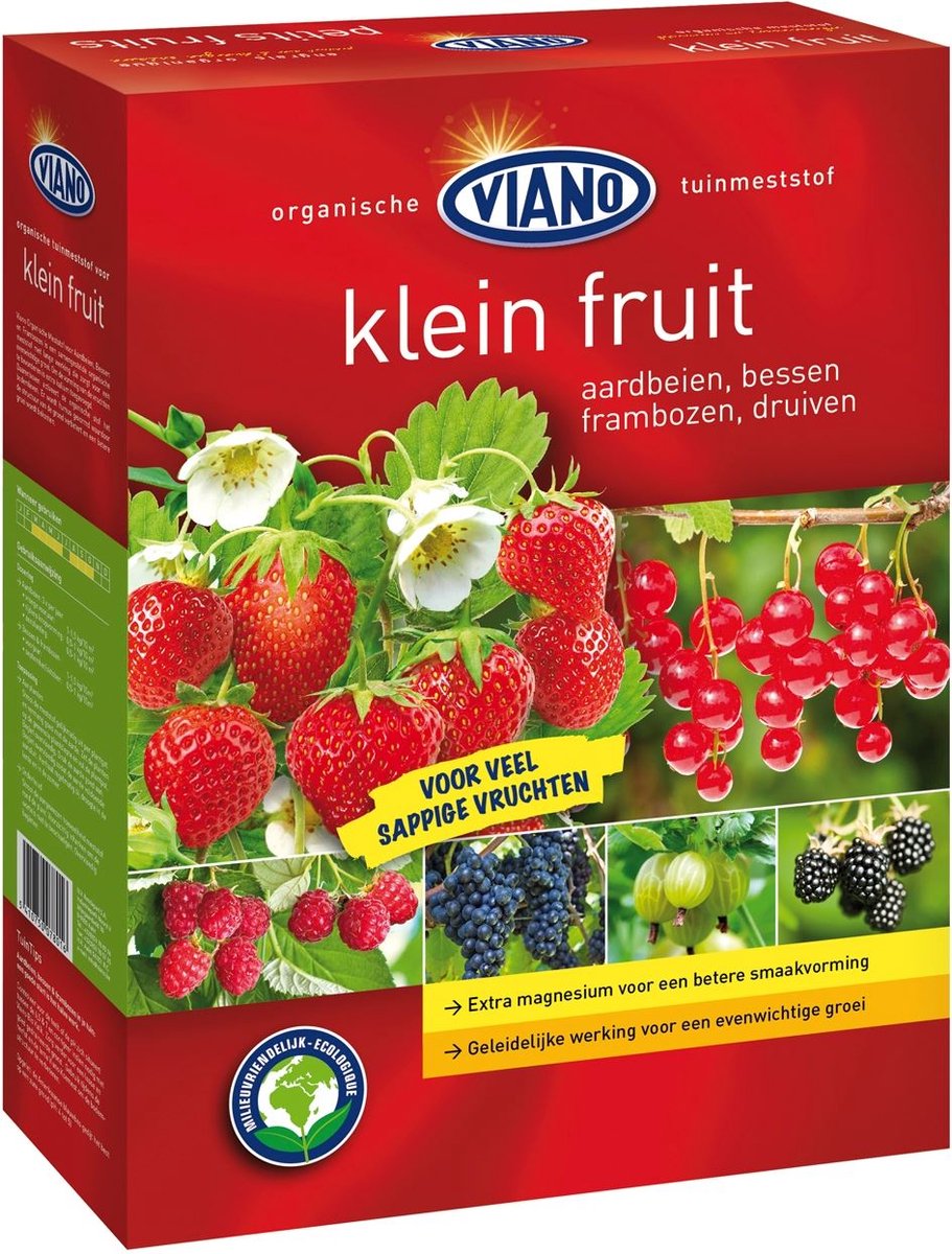Viano aardbeien & kleinfruit meststof 4kg