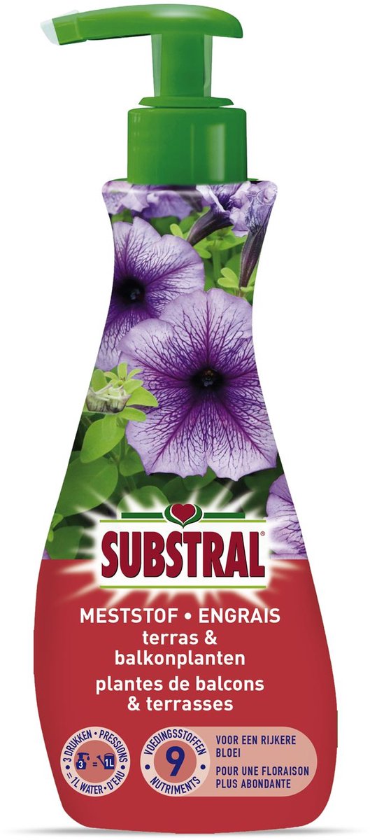 Meststof terras- en balkonplanten - dispenser 230 ml