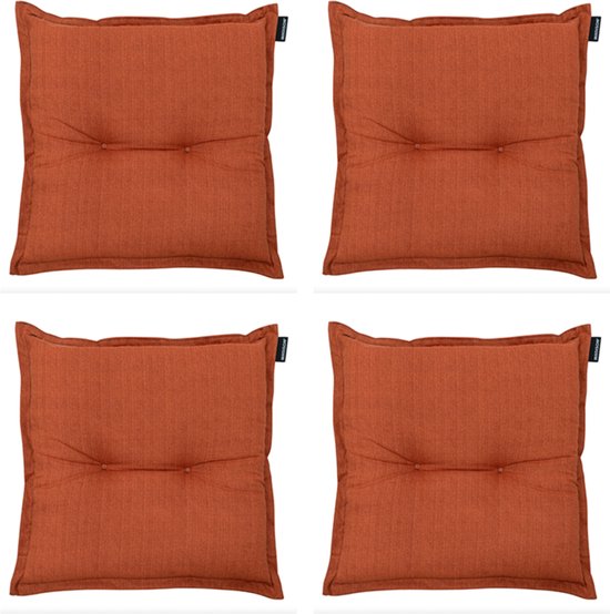 Madison - Coussin d'Assise Basic Terra - 50x50cm - 4 Pièces