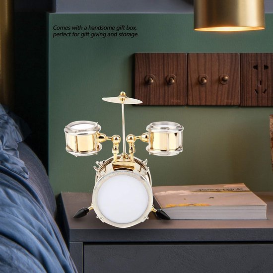 miniatuur drumstel, drumstel,mini drumstokjes.miniatuur drumstokjes