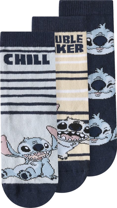 Chaussettes NAME IT NMMJERMAINE STITCH 3P pour Garçons Chaussettes - Taille 31/33 x L33