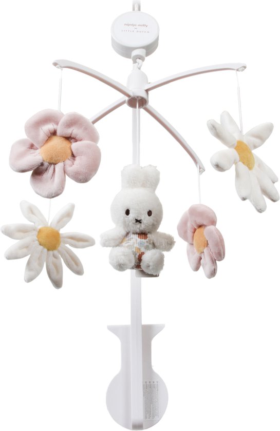 Nijntje x Little Dutch Vintage Muziekmobiel - Little Flowers