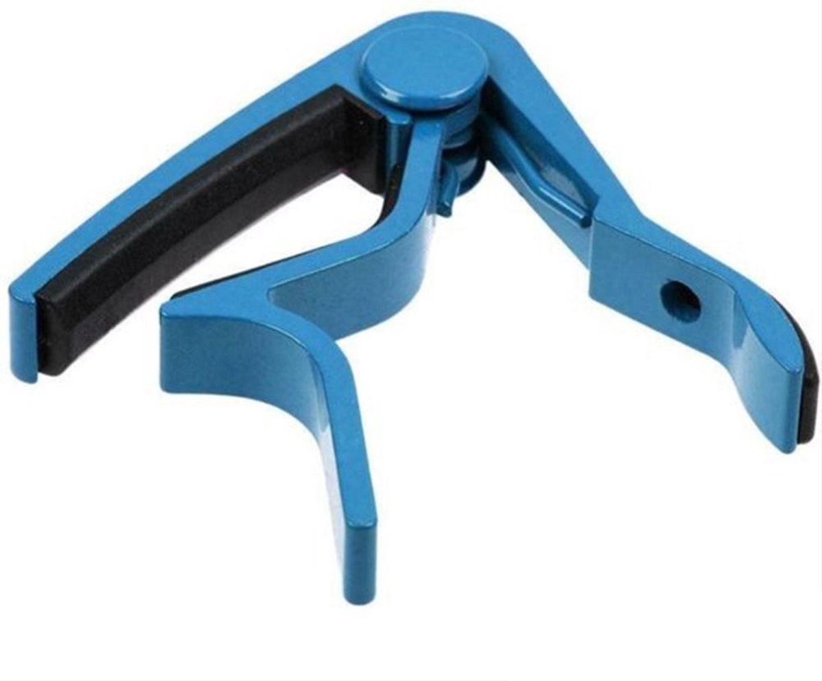 Jumada's Capo Gitaarklem - Snaren - Akoestisch - Elektrisch - Gitaar - Tool - Accessoire - Kunststof - Blauw