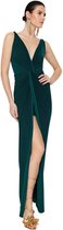 Trendyol Robe de soirée et de bal standard à col en V pour femme