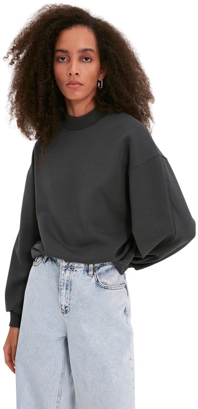 Trendyol Sweat-shirt Basis à épaules dénudées pour femme