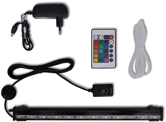 VidaXL LED Onderwaterlamp Met Bubbels - RGB - 32 cm - 3,9 W