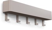 Spinder Design kapstok Dax Play 5 - Silky Taupe - 5 haken - Staal
