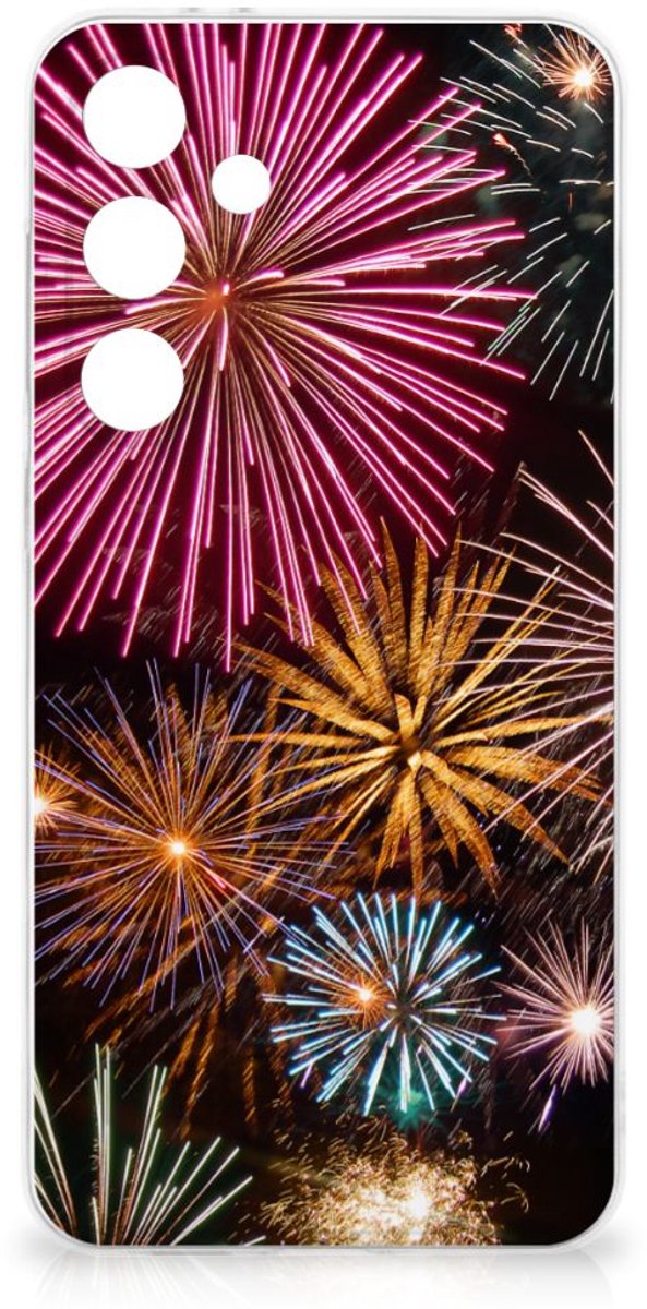 Samsung Galaxy S24 FE Silicone Back Cover Vuurwerk