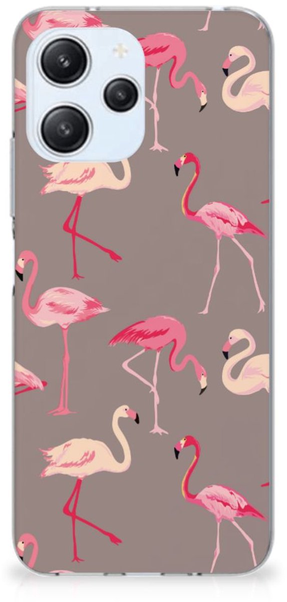 Xiaomi Redmi 12 4G TPU Hoesje Flamingo