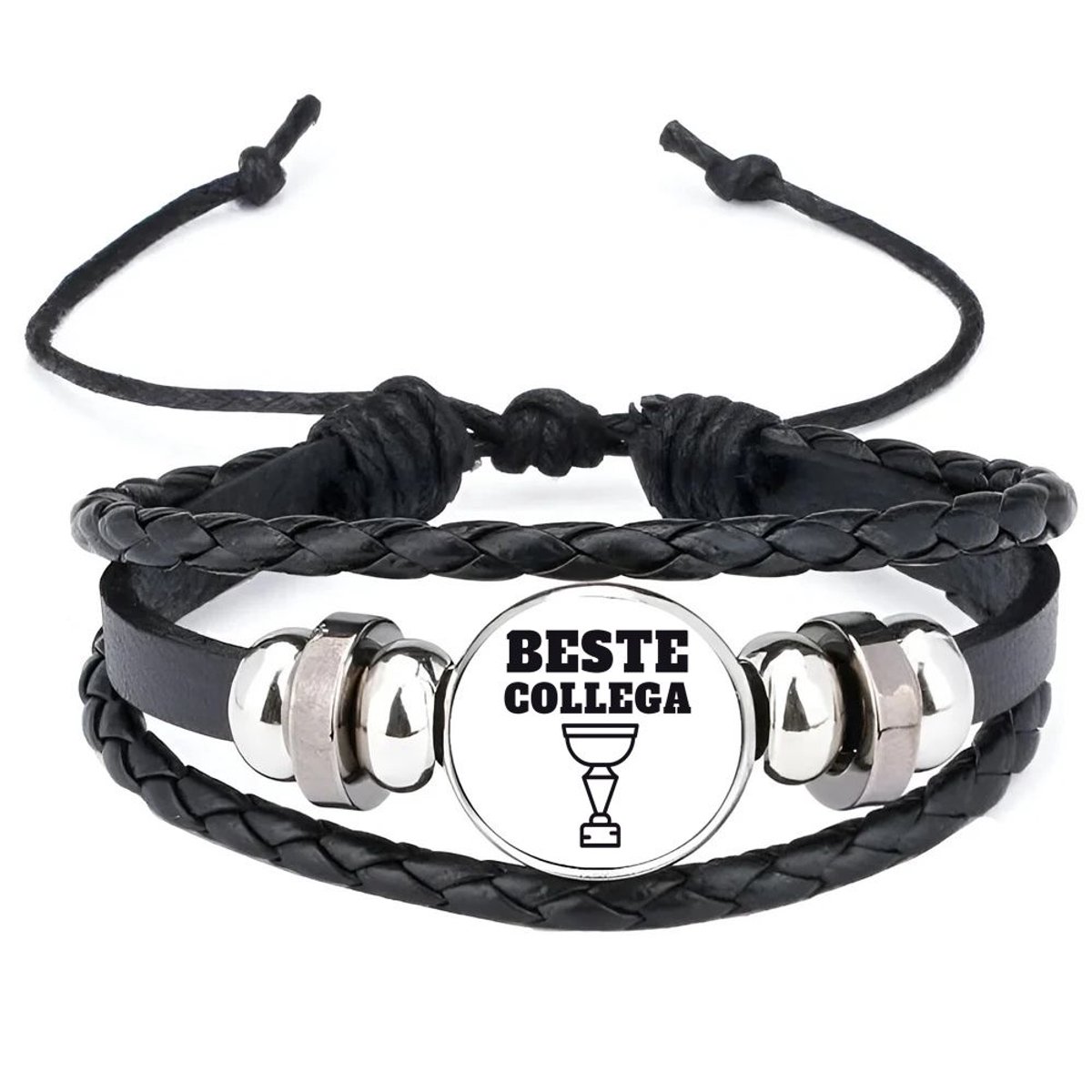 Akyol - beste collega armband zwart - Beste collega - teamgenoot - cadeau