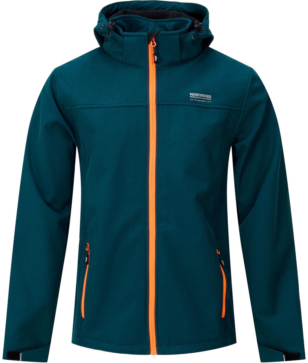 Nordberg Mats Heren Softshell Ms00701-ln - Kleur Blauw - Maat L
