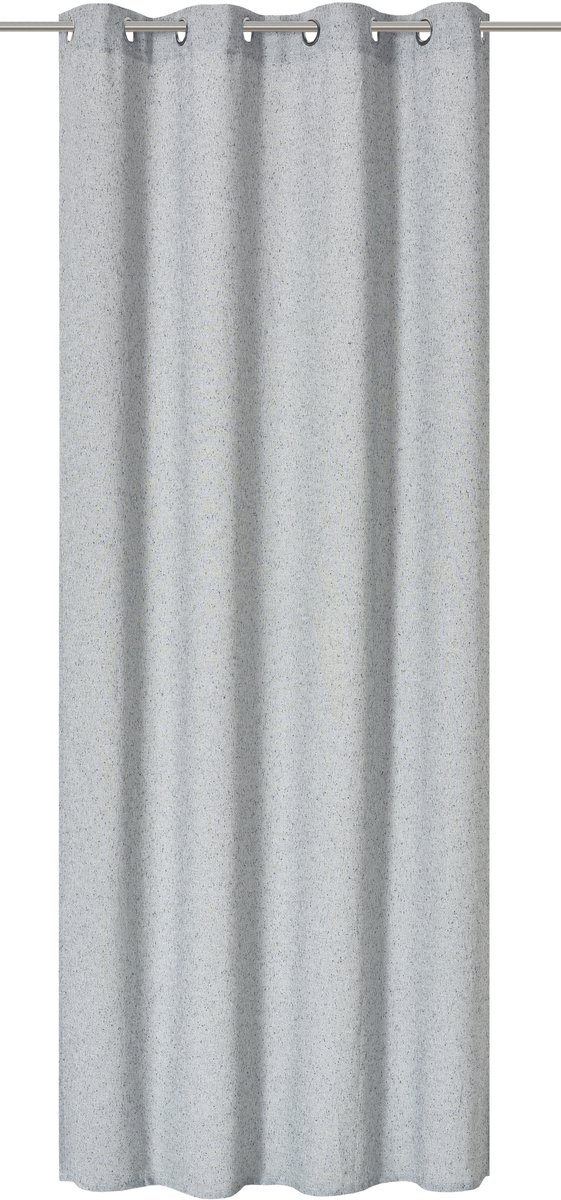 Elbersdrucke Gordijn met oogjes Elba 255x140 cm grijs-millésimé Grau
