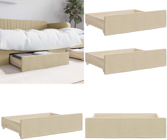 Tidyard 2 stuks laden voor dagbedden opbergdozen bedladen bedlade met wielen voor huisbed kinderbed I onderbedcommode bedlade massief grenen Tidyard 2 stuks laden voor dagbedden opbergdozen bedladen bedlade met wielen voor huisbed kinderbed I onderbedcommode bedlade massief grenen