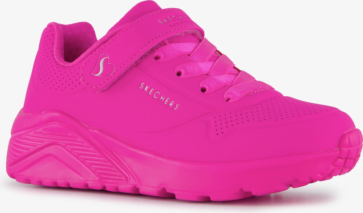Skechers Uno Lite meisjes sneakers roze Extra comfort Memory Foam