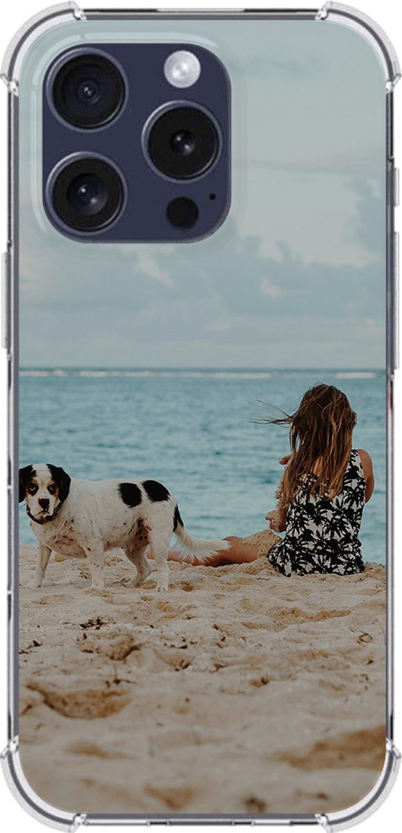 Back Cover voor Anti-Shock Back Cover Hoesje Maken iPhone 16 Pro Max