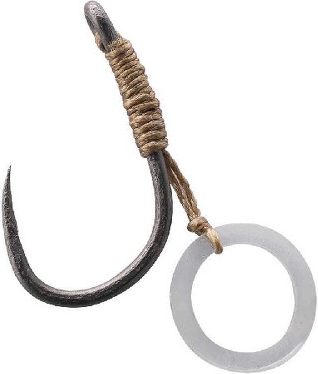 Korum Banded Hook Hairs Barbless (5 pcs) - Maat : 14