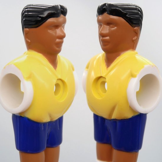 eyepower 22 Tafelvoetbal Poppetjes 16mm - Tafelvoetbalpopjes Frankrijk vs. Turkije - Tafelvoetbalspeler Tafelvoetbalmannetjes - Onderdelen voor Tafelvoetbaltafel - Tafelvoetbalaccessoires