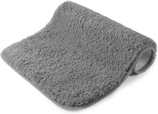 Effen, kortpolig tapijt voor de woonkamer, super zacht, verkrijgbaar in verschillende kleuren en maten., Kleur: Grijs, Maat: 200 x 290 cm
