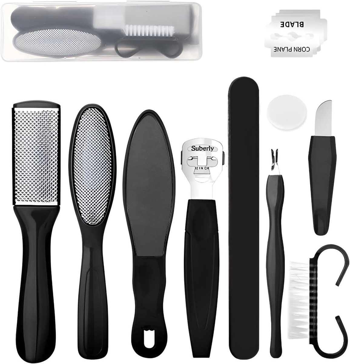 Goedkoopste Professionele 10-delige Pedicure Voetverzorgingsset voor Thuis en Salon