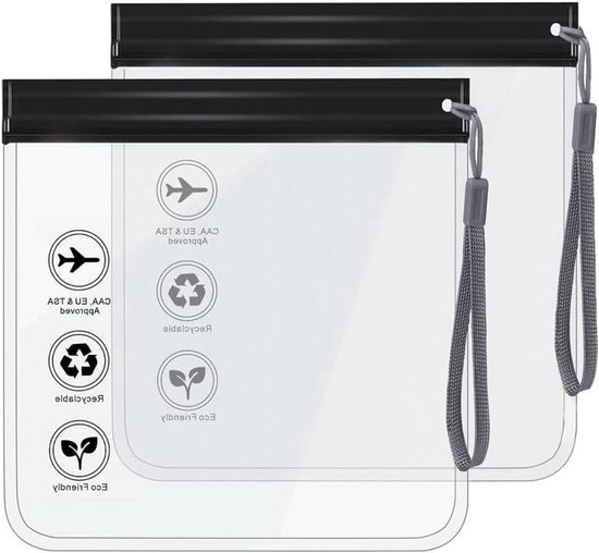 8 Stuks Bagagewielhoezen – Siliconen – Waterdicht & Geluiddempend – Universele Pasvorm – Voor Koffers – Zwart